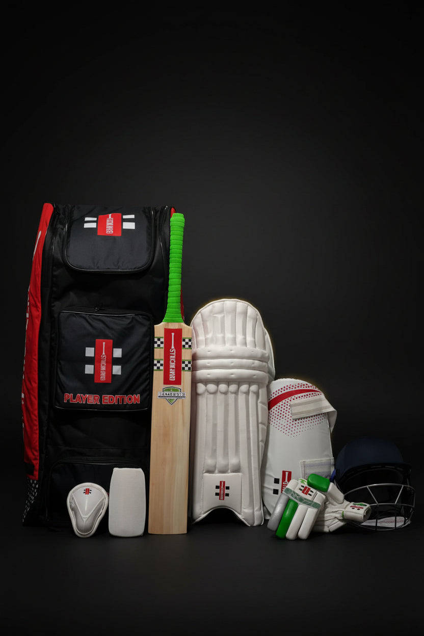 Professional Performance: The Gray-Nicolls Cricket Kit with Grade 2 English Willow & Full Protection