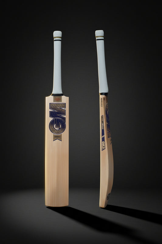 GM Brava 606 English Willow Cricket Bat, Adult Size - Short Handle, Fully Knocked and Ready to Play with Toe Guard and Face Sheet