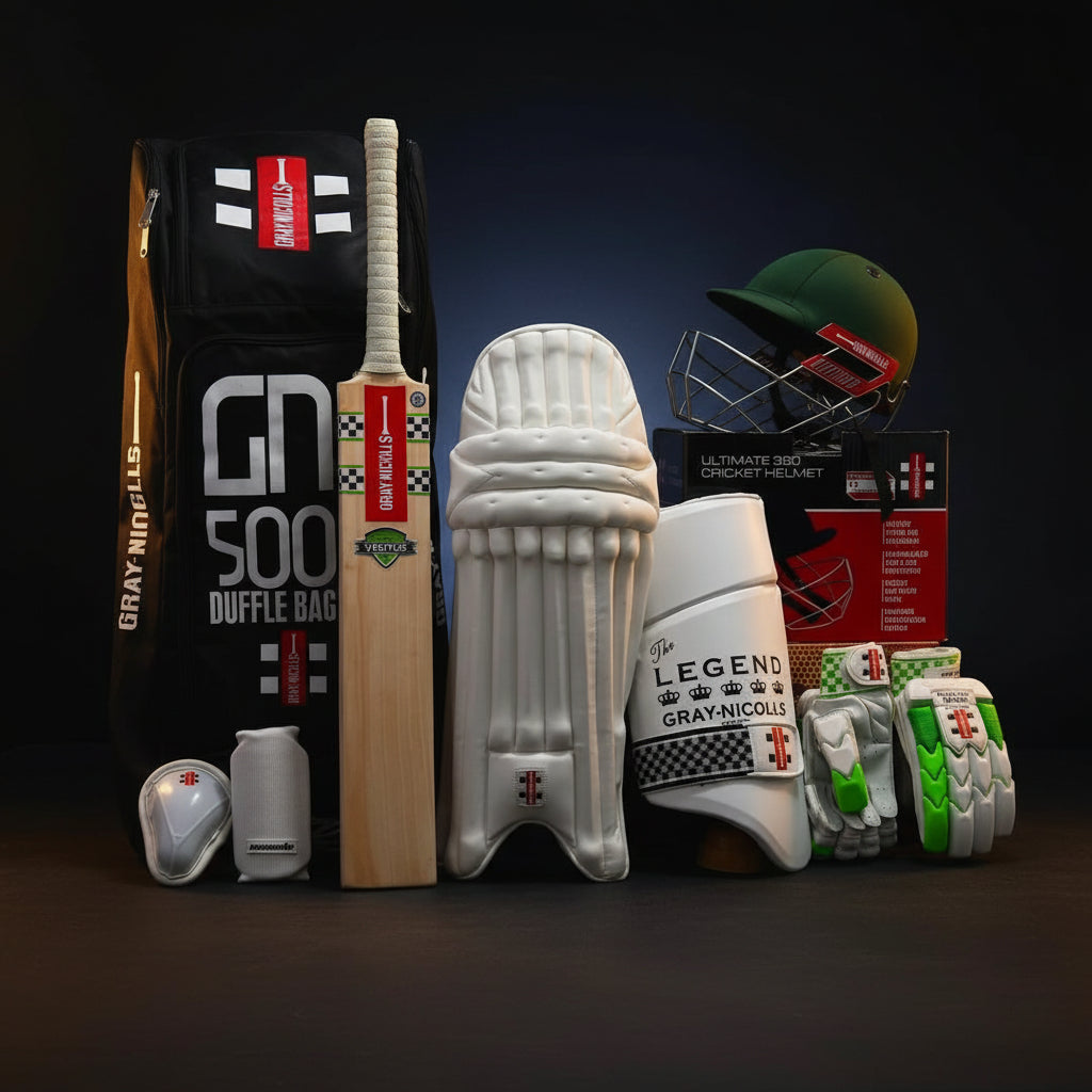 Gray-Nicolls Complete Cricket Kit: All-In-One Professional Set