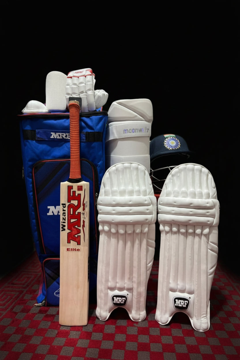 Master the Chase: The Premium MRF Virat Kohli Edition Cricket Kit (Grade 1 English Willow)