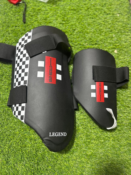 Gray-Nicolls Prestige Thigh Guards (Black Edition)