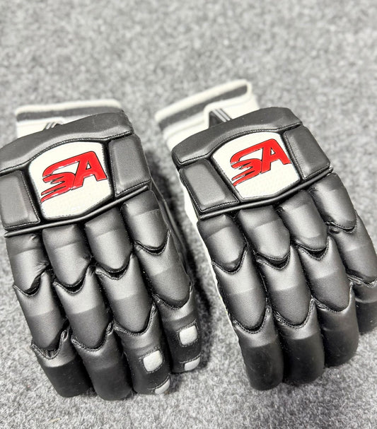 SA Black Edition Batting Gloves