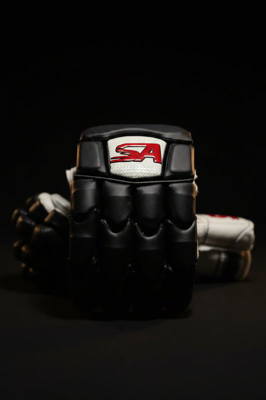 SA Black Edition Batting Gloves
