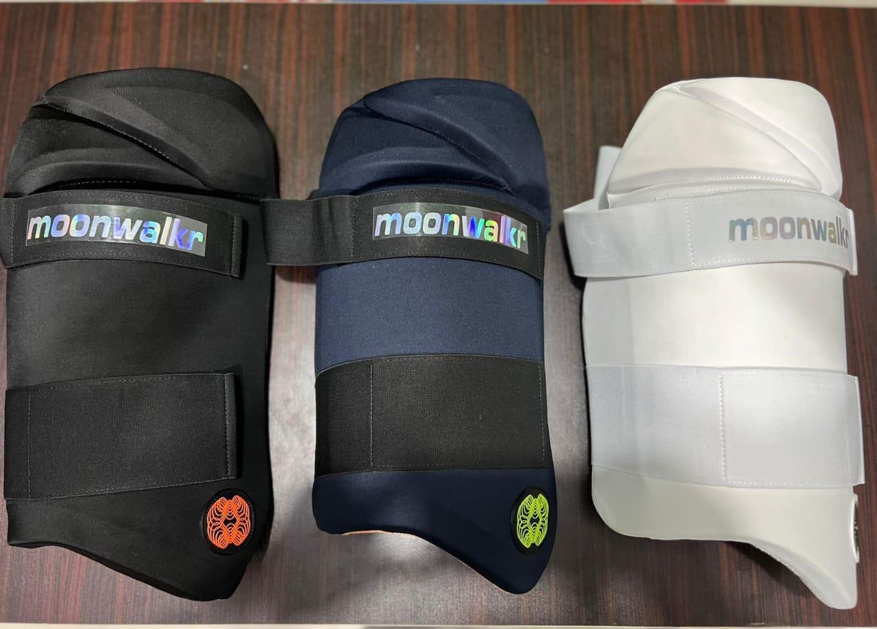 Moonwalkr Thigh Guards 2.0 (Blue &amp; White Editions)