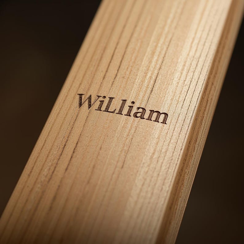 Custom Engraved English Willow Cricket Bat: Personalized Gift