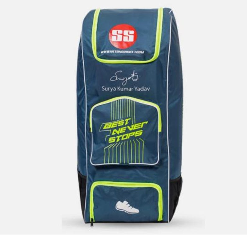 TON Mass Duffle Cricket Bag | Big Capacity Kit Bag with Wheels & Bat Compartment