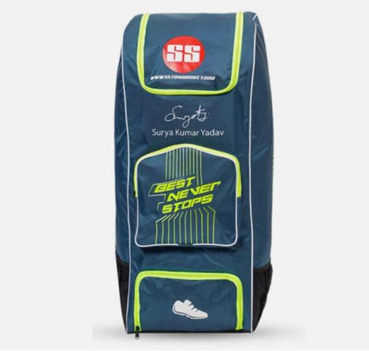 TON Mass Duffle Cricket Bag | Big Capacity Kit Bag with Wheels & Bat Compartment